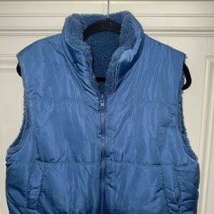 Blue Puffer Vest